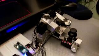 DIY gimbal analog joystick