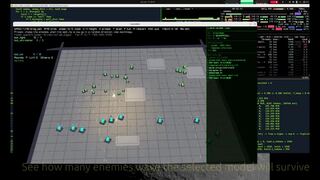 Llama Wars match-by-match recoding